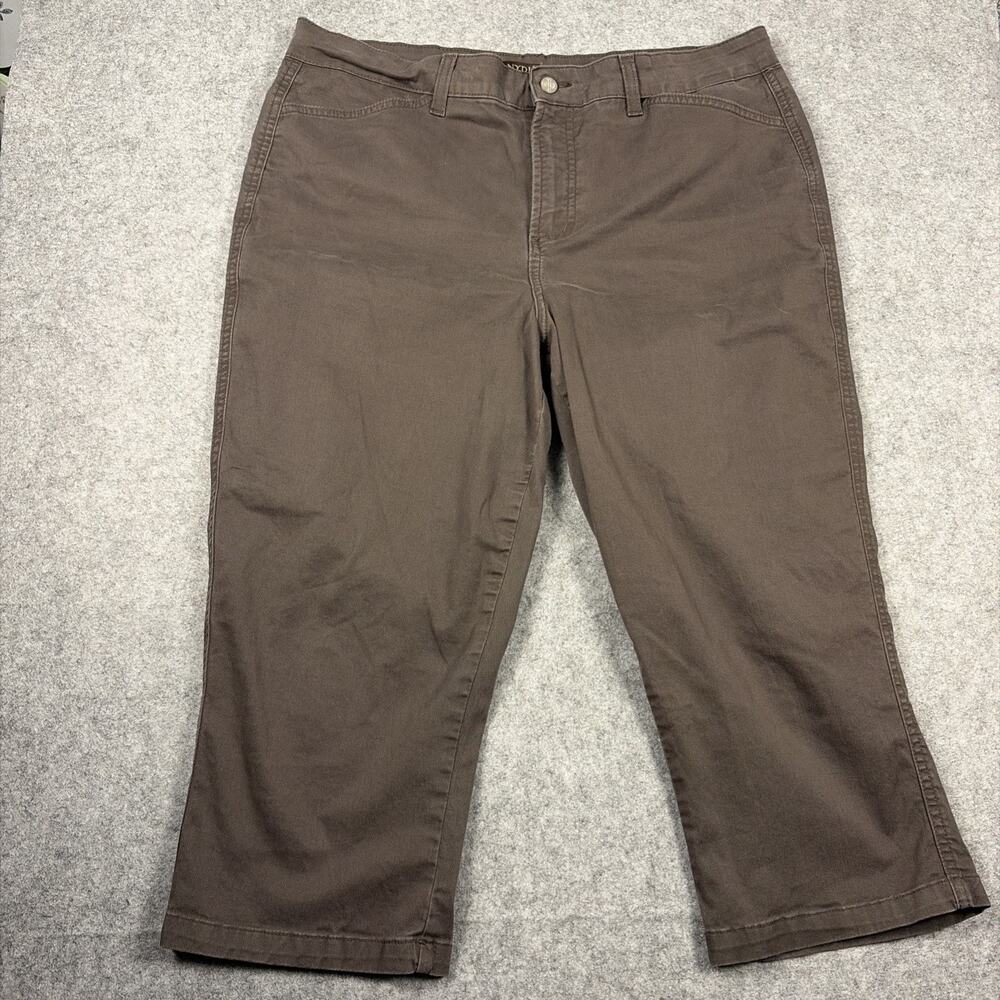 Nydj Cropped Chinos Size 16